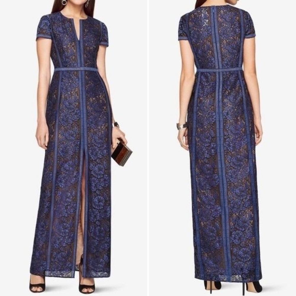 BCBG MaxAzria | Floral Lace Gown